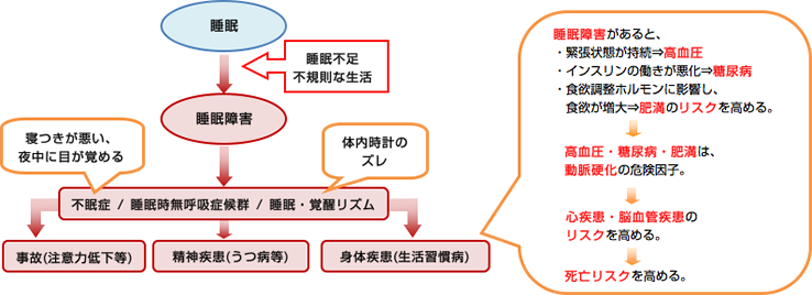 睡眠と生活習慣病