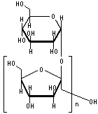 イヌリン構造式