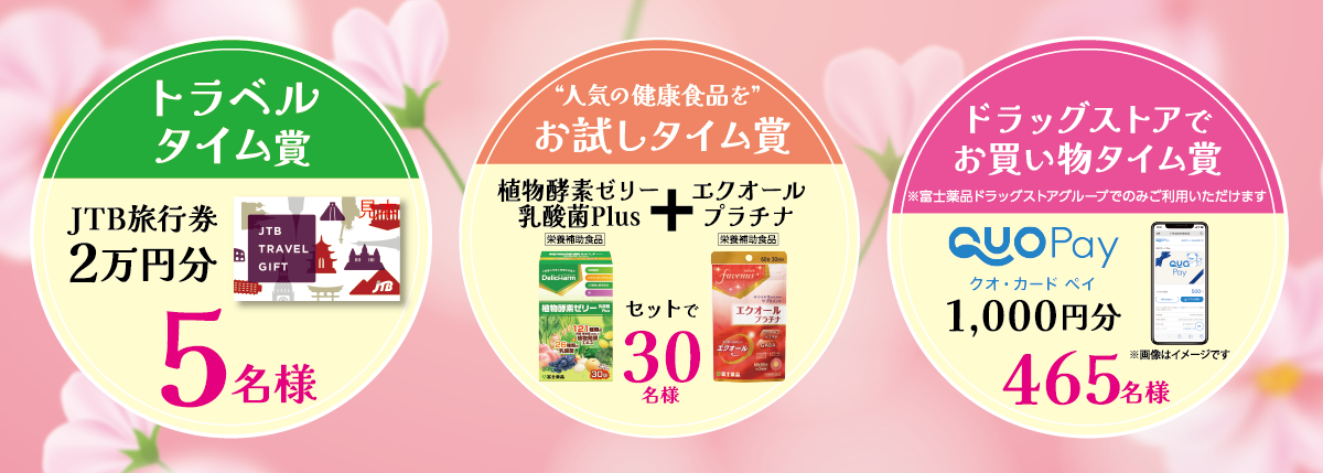 春のお酢酢めキャンペーン賞品